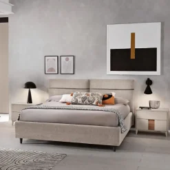 LETTO Letto matrimoniale mod.milo Gierre mobili in OFFERTA OUTLET - 50%