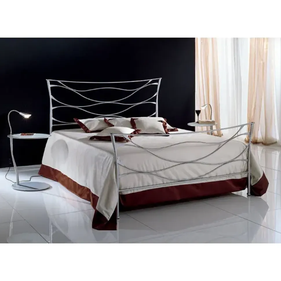 Letto Letto matrimoniale enea in ferro battuto di Pama letti scontato del 30%