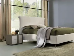 LETTO Letto matrimoniale mod.milano con box-contenitore in promo-sconto del 35% Gierre mobili a PREZZI OUTLET