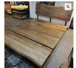 LETTO Letto maxwell legno Outlet etnico a PREZZI OUTLET