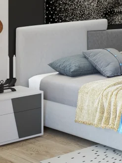 LETTO Letto mod. cherie di giessegi con contenit. scontato del 50% Giessegi in OFFERTA OUTLET