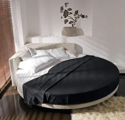 Letto Letto rotondo  completo di materasso e lenzuola Md work SCONTATO a PREZZI OUTLET