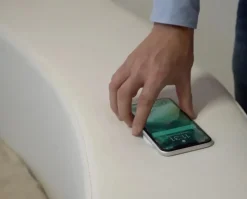 Letto Letto rotondo cristal high-tech di Artigianale scontato del 10%