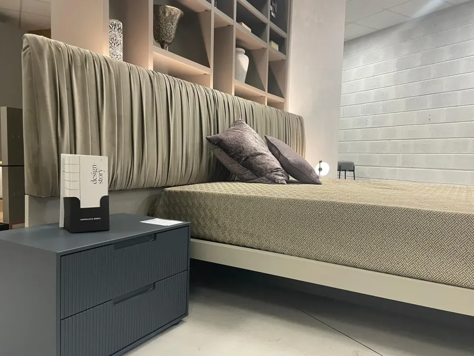 Letto Letto solano plissè di Santalucia scontato del 36%