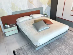 Letto Letto sommier e testata a muro halifax  Tomasella SCONTATO a PREZZI OUTLET