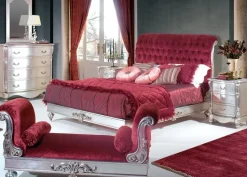 Letto Luxury fogia laccato venziano 700 Md work SCONTATO a PREZZI OUTLET