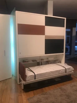 Letto matrimoniale a scomparsa Clei -promozione per nuova apertura punto vendita Clei a prezzo scontato