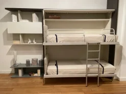 Letto matrimoniale a scomparsa Clei-promo sul nuovo per apertura punto vendita  Clei a prezzo ribassato