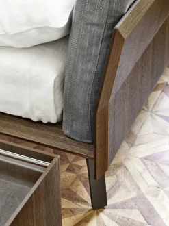 Letto matrimoniale Abbraccio legno Sangiacomo con uno sconto IMPERDIBILE