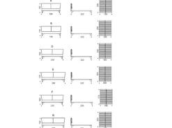 Letto matrimoniale Adam Cattelan con uno sconto IMPERDIBILE