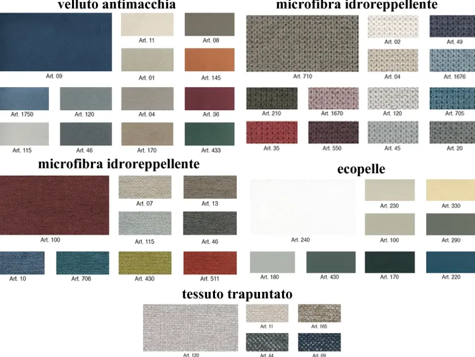 Letto matrimoniale Ambra Nefi con uno sconto del 50%