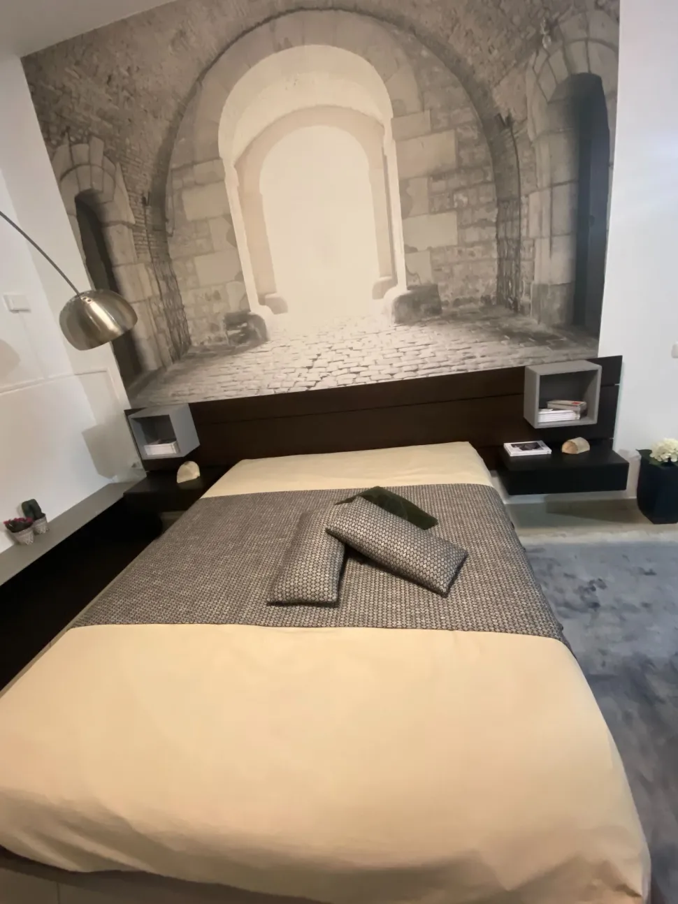 Letto matrimoniale con contenitore Sorvolo Fimar a prezzo ribassato