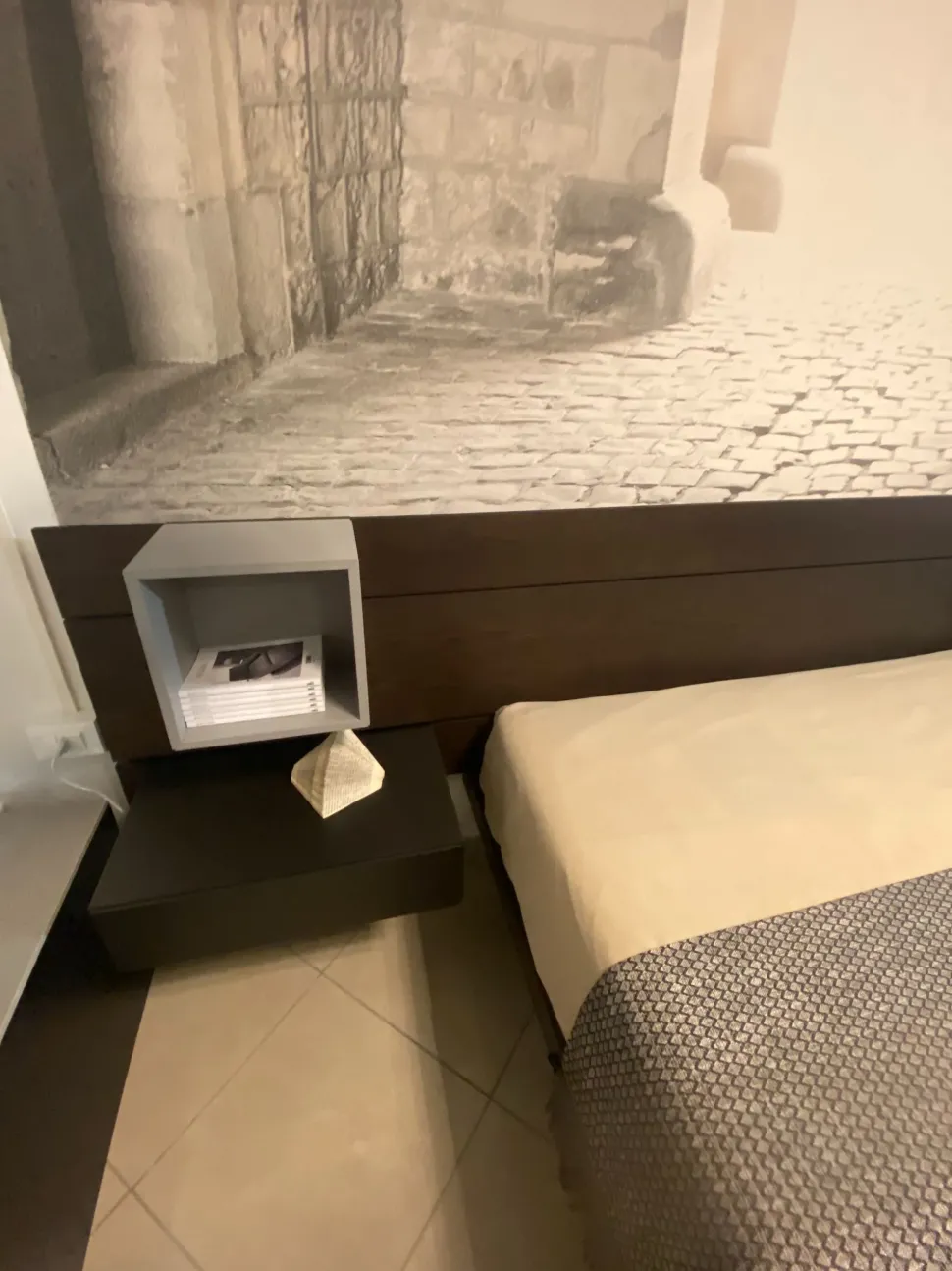 Letto matrimoniale con contenitore Sorvolo Fimar a prezzo ribassato