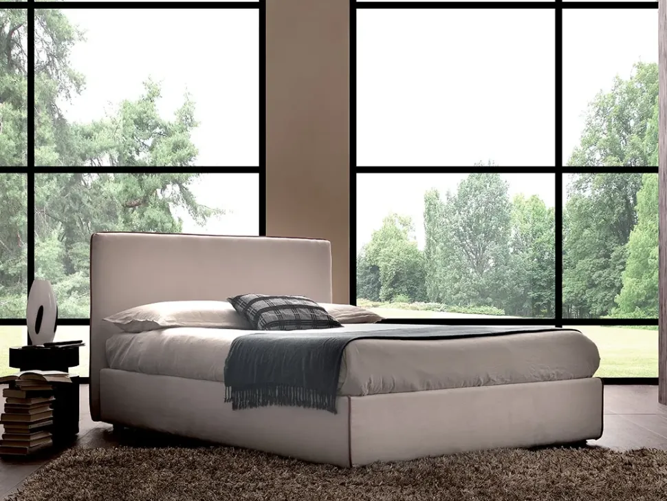 Letto matrimoniale con contenitore Artigianale Sottocosto