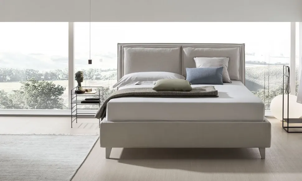 Letto matrimoniale con contenitore Wiki a prezzo riservato