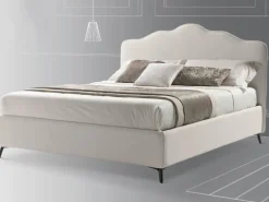 Letto matrimoniale con contenitore Barbara tessuto Stilfar a prezzo scontato