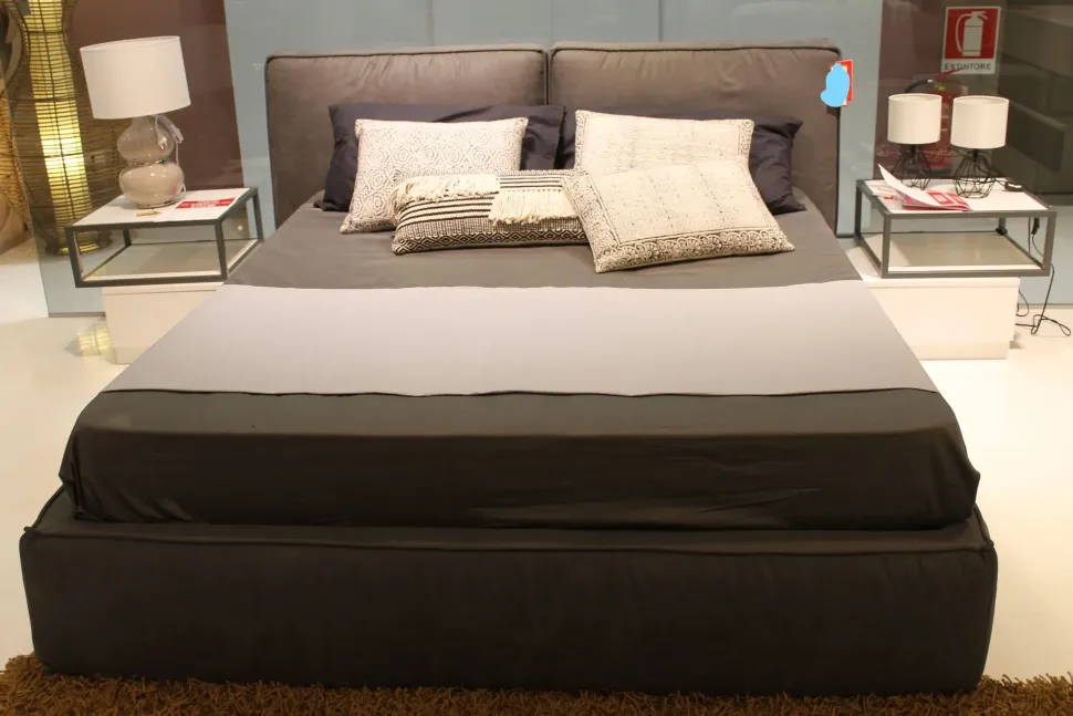 Letto matrimoniale con contenitore Sonia Collezione esclusiva a prezzo ribassato