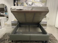 Letto matrimoniale con contenitore Osaka Noctis a prezzo scontato