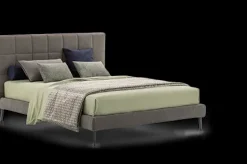 Letto matrimoniale con contenitore Victor trapuntato V&nice a prezzo ribassato