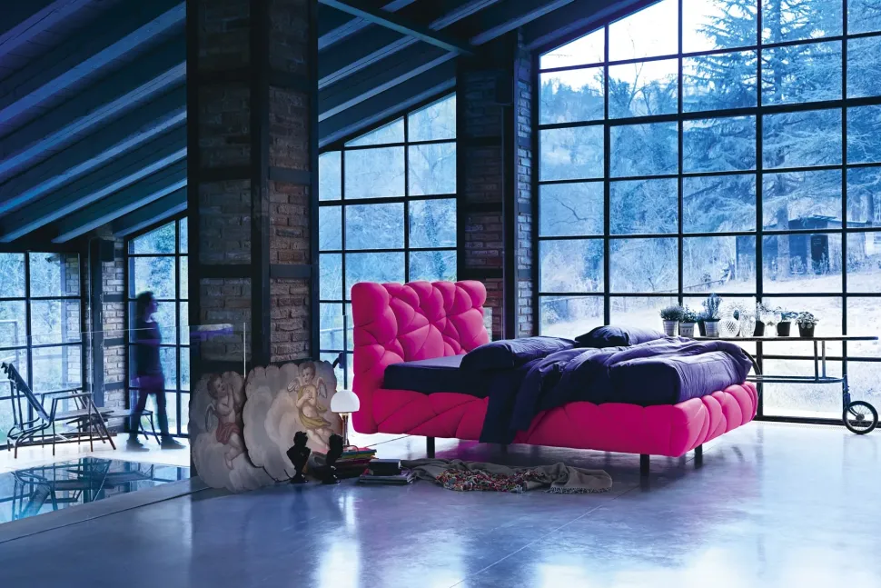 Letto matrimoniale con contenitore Marvin a prezzo riservato