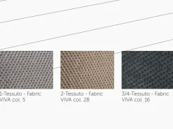 Letto matrimoniale con contenitore Viola tessuto Stilfar a prezzo scontato