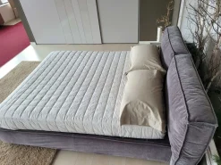 Letto matrimoniale con contenitore Flann 2.0 Ditre italia a prezzo scontato