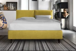 Letto matrimoniale con gambe London a prezzo riservato