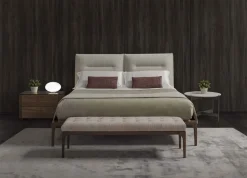 Letto matrimoniale con giroletto Kensington Golden night a prezzo scontato