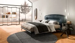 Letto matrimoniale con giroletto Romance Ozzio a prezzo scontato