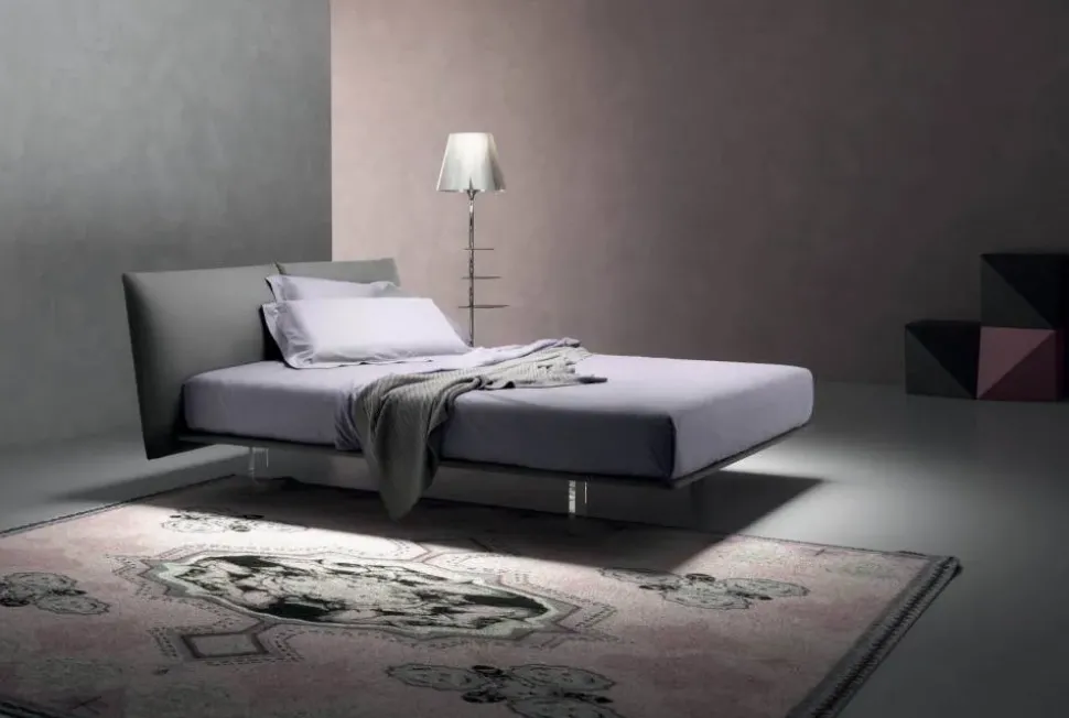 Letto matrimoniale con giroletto * curious autoportante Samoa a prezzo ribassato