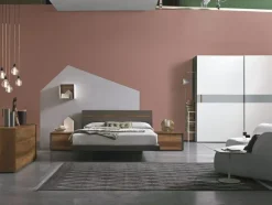 Letto matrimoniale con giroletto Jolly Artigianale a prezzo scontato