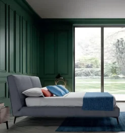 Letto matrimoniale con giroletto Monza Novaluna a prezzo scontato