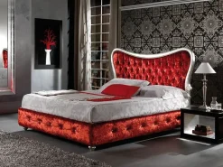 Letto matrimoniale con giroletto Letto matrimoniale luxury swarovski Md work a prezzo scontato