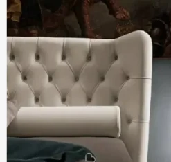 Letto matrimoniale con giroletto Tommy a prezzo riservato