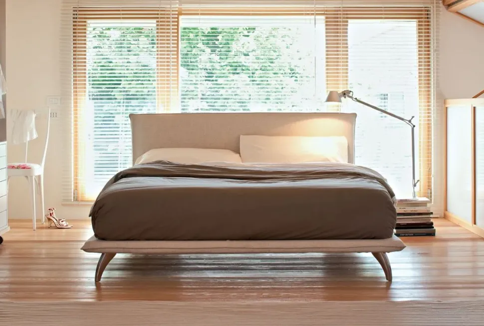 Letto matrimoniale con giroletto Letto luxury mod parigi Md work a prezzo scontato