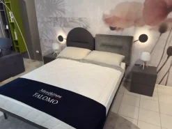 Letto matrimoniale con pediera Bishape Caccaro a prezzo ribassato
