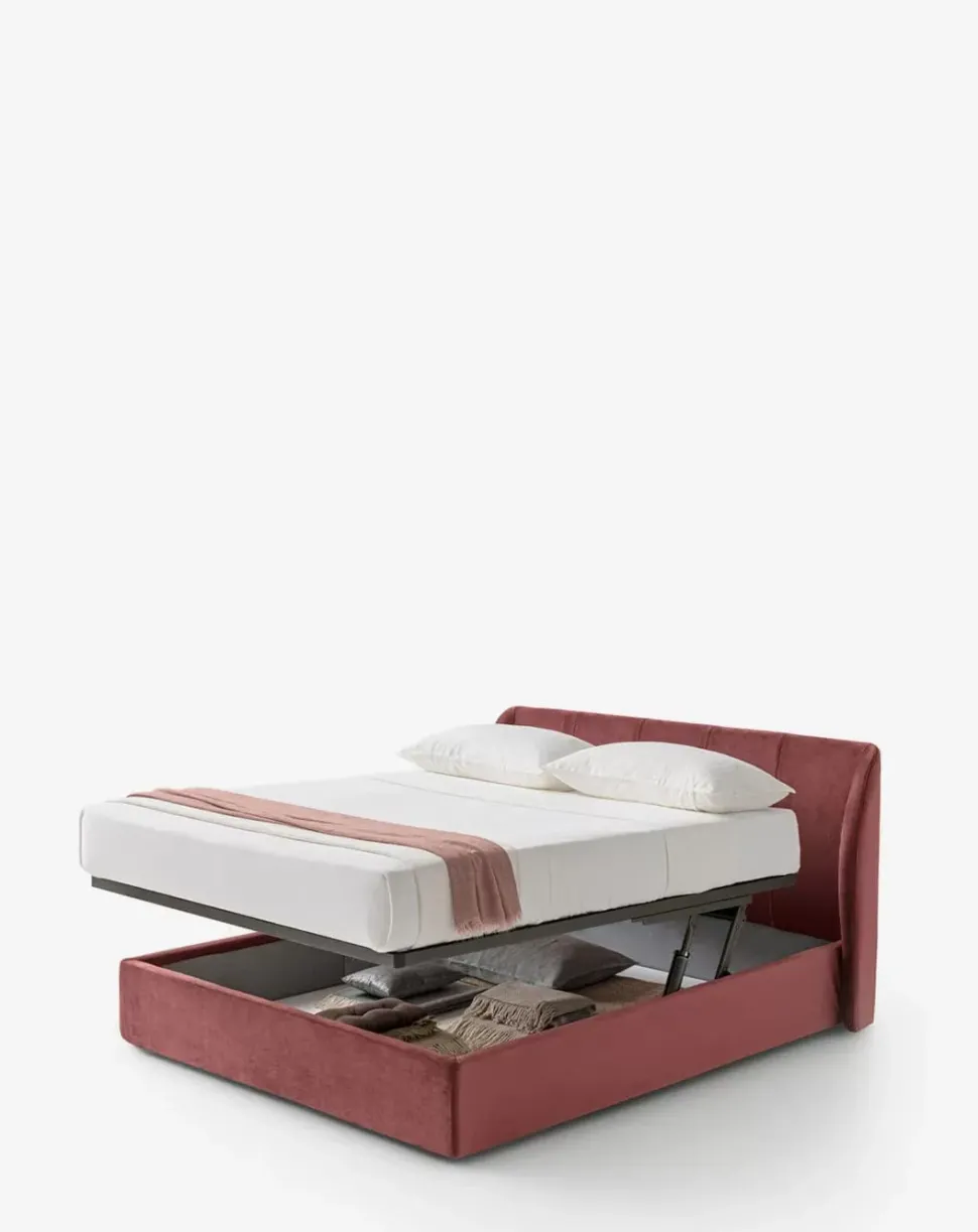 Letto matrimoniale con piedini Scirocco Santalucia a prezzo scontato