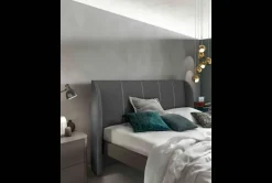 Letto matrimoniale con piedini Scirocco Santalucia a prezzo scontato