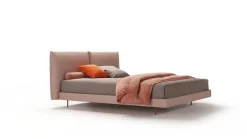 Letto matrimoniale con piedini Icaro *  Biba salotti a prezzo ribassato