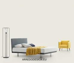 Letto matrimoniale con piedini Snap Le comfort a prezzo scontato