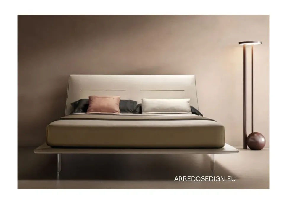 Letto matrimoniale con piedini Jt Samoa a prezzo scontato