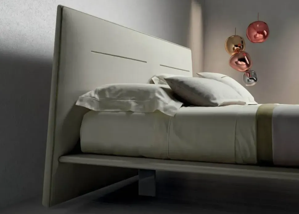 Letto matrimoniale con piedini Jt Samoa a prezzo scontato