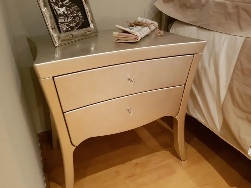 Letto matrimoniale con piedini Venice Ciacci a prezzo scontato