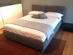Letto matrimoniale design Topazio Bontempi a prezzo scontato