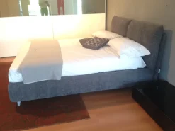 Letto matrimoniale design Topazio Bontempi a prezzo scontato