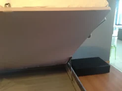 Letto matrimoniale design Topazio Bontempi a prezzo scontato