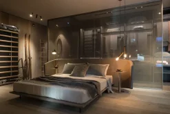 Letto matrimoniale design Noctis Henge a prezzo scontato