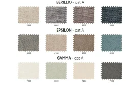 Letto matrimoniale design Letto imbottito road Mobilificio bellutti a prezzo scontato