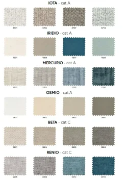 Letto matrimoniale design Letto imbottito road Mobilificio bellutti a prezzo scontato