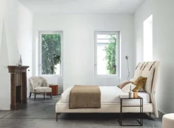 Letto matrimoniale design Sp 2802 basso Twils a prezzo scontato